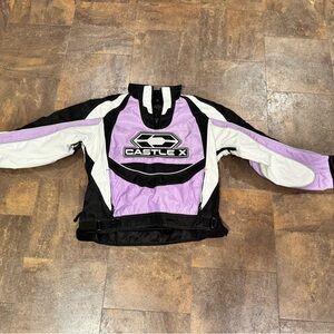Castle X Women's Purple and Black Ski Jacket